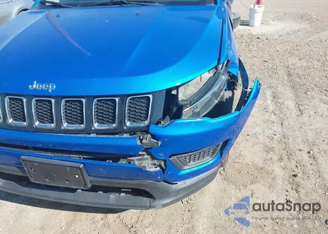 2018 Jeep Compass Sport Fwd from USA, damaged, VIN 3C4NJCAB0JT286103